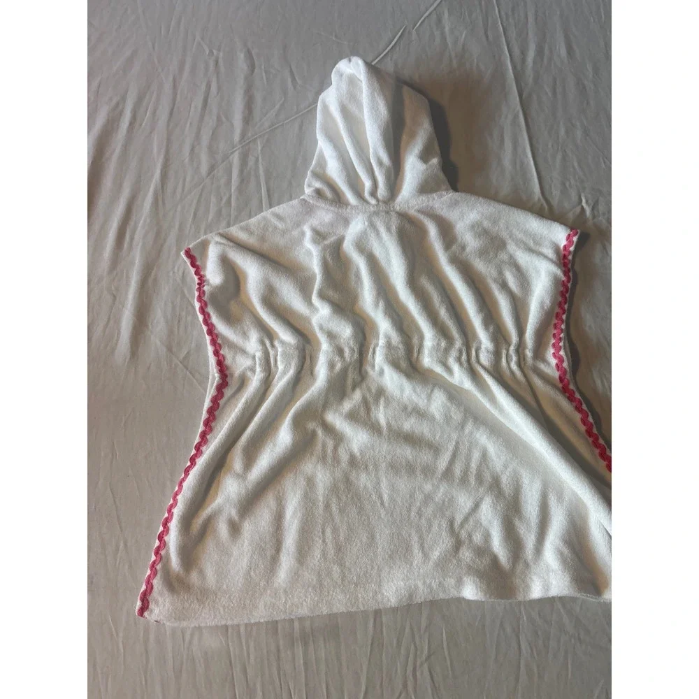 Adventurewear 360 Beach Cover Up Kids 18M White Excellent Popsicle‎ Terry Cloth